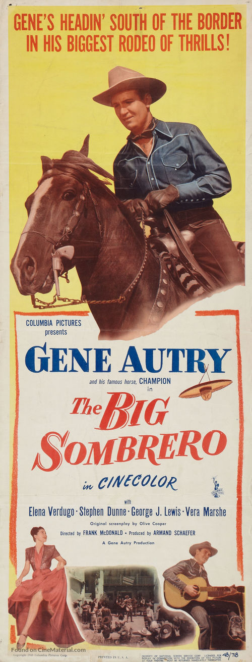 The Big Sombrero - Movie Poster