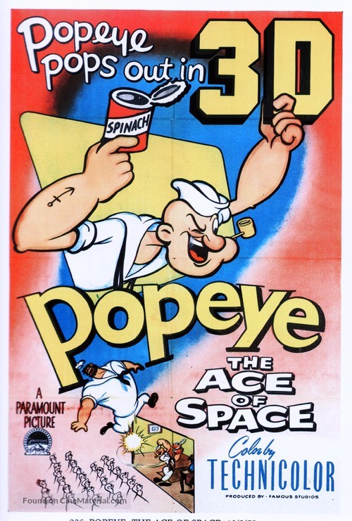 Popeye, the Ace of Space - Movie Poster