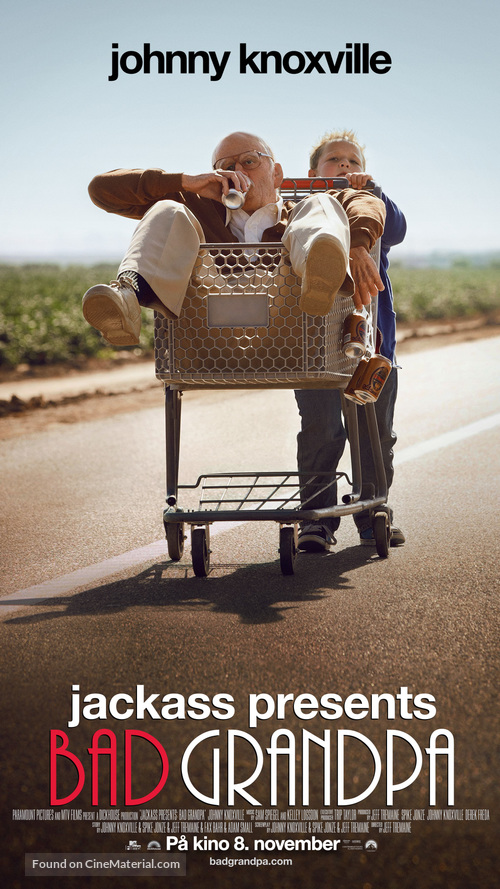 Jackass Presents: Bad Grandpa - Norwegian Movie Poster