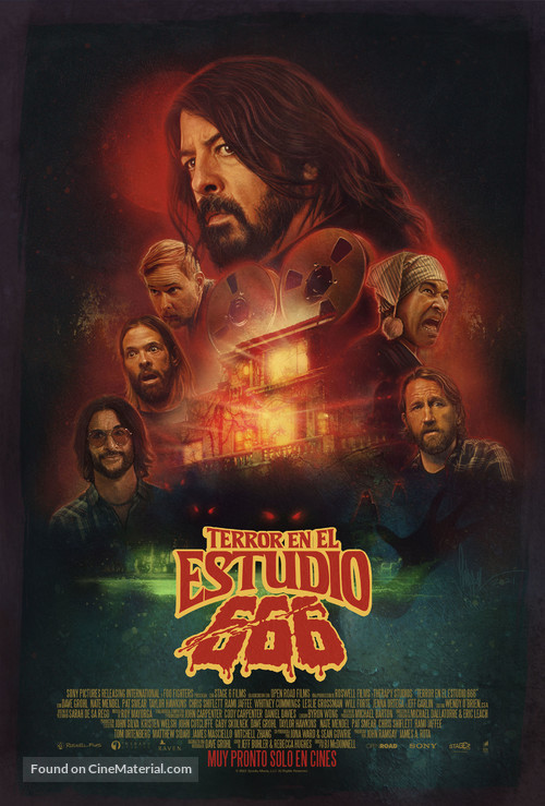 Studio 666 - Mexican Movie Poster