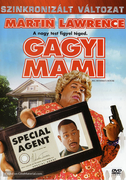 Big Momma&#039;s House - Hungarian DVD movie cover
