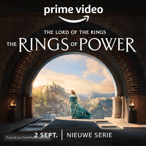 &quot;The Lord of the Rings: The Rings of Power&quot; - Dutch Movie Poster