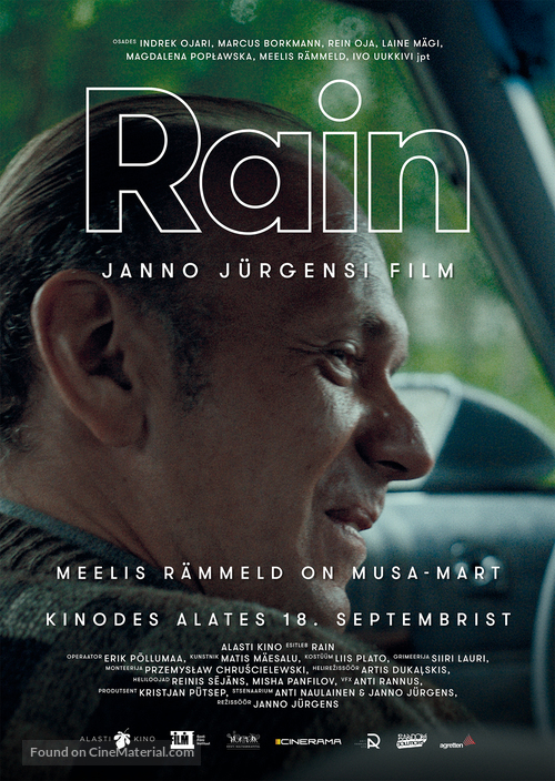 Rain - Estonian Movie Poster