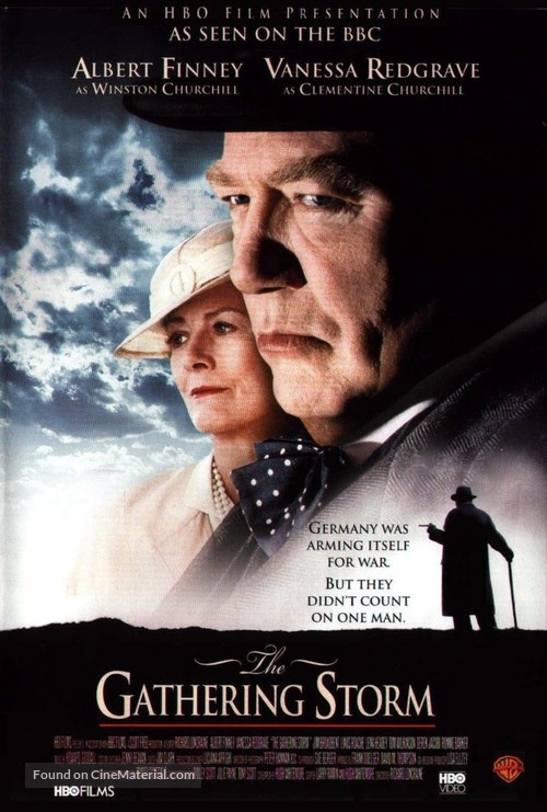 The Gathering Storm - British DVD movie cover