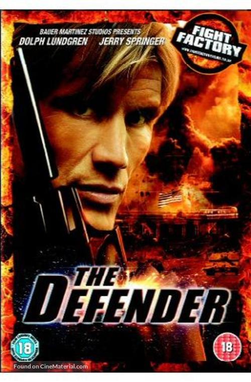 The Defender - British DVD movie cover
