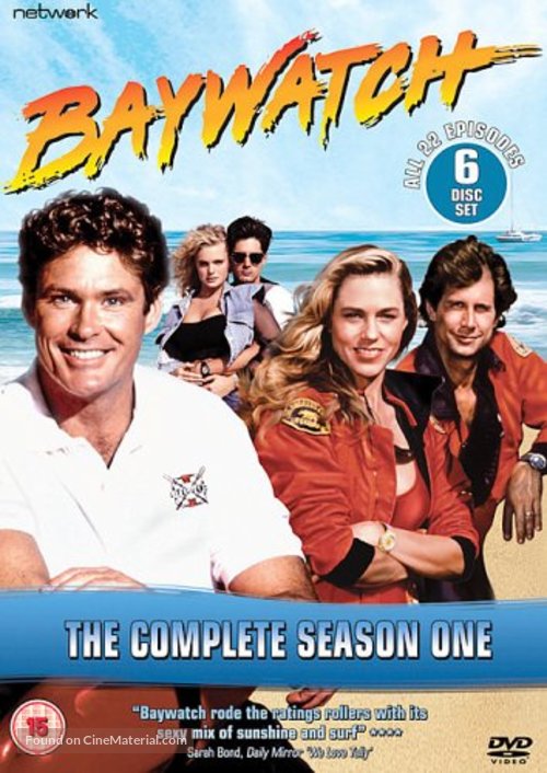 &quot;Baywatch&quot; - British DVD movie cover