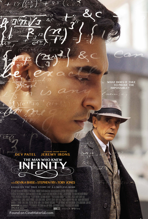 The Man Who Knew Infinity - Movie Poster