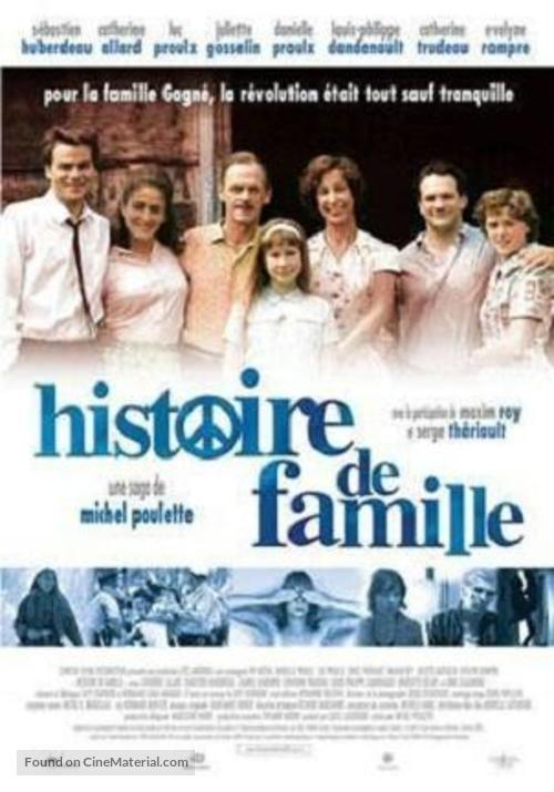 Histoire de famille - Canadian poster