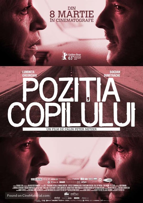 Pozitia copilului - Romanian Movie Poster