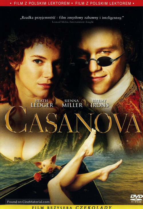 Casanova - Polish DVD movie cover