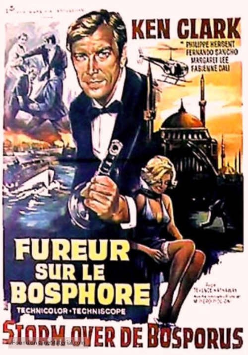 Agente 077 dall&#039;oriente con furore - Belgian Movie Poster