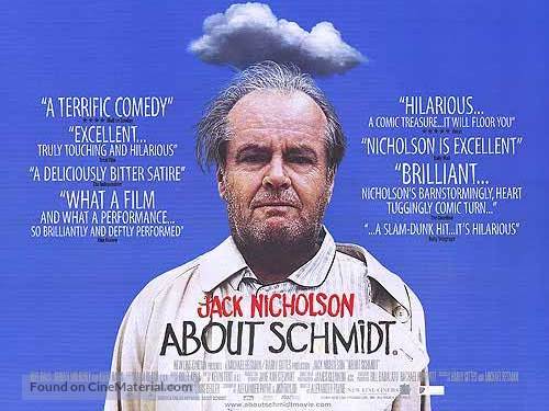 About Schmidt - British Movie Poster