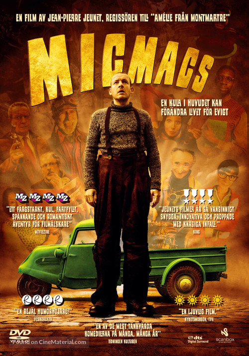 Micmacs &agrave; tire-larigot - Swedish DVD movie cover