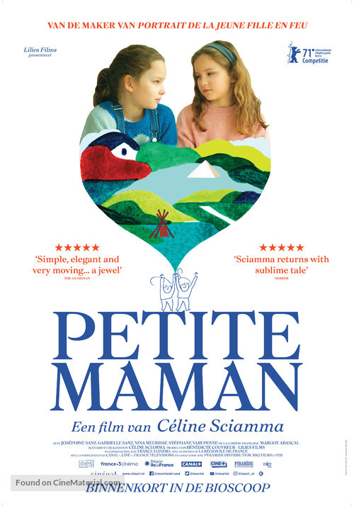 Petite maman - Dutch Movie Poster