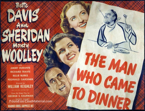 The Man Who Came to Dinner - Movie Poster
