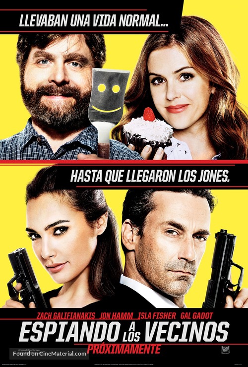 Keeping Up with the Joneses - Mexican Movie Poster