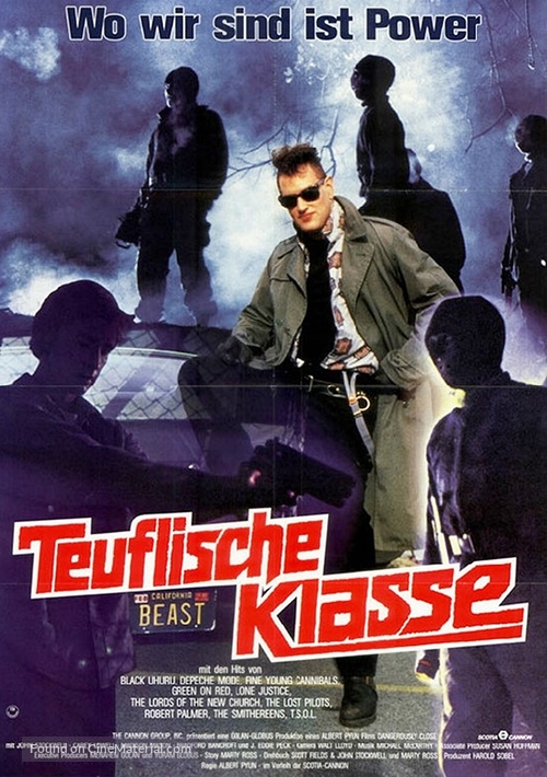 Dangerously Close - German Movie Poster