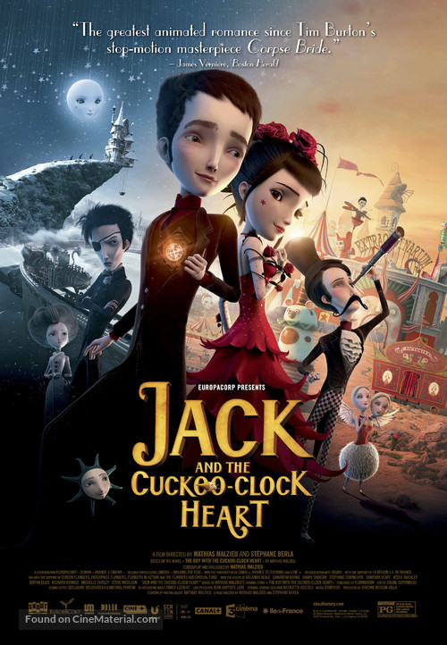 Jack et la m&eacute;canique du coeur - Movie Poster