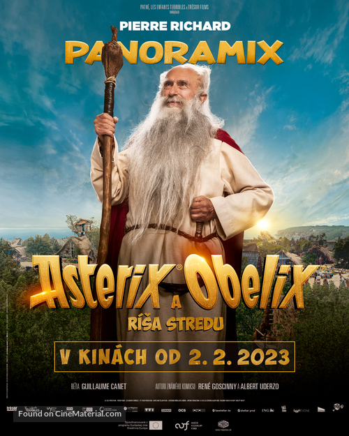 Ast&eacute;rix &amp; Ob&eacute;lix: L'Empire du Milieu - Slovak Movie Poster