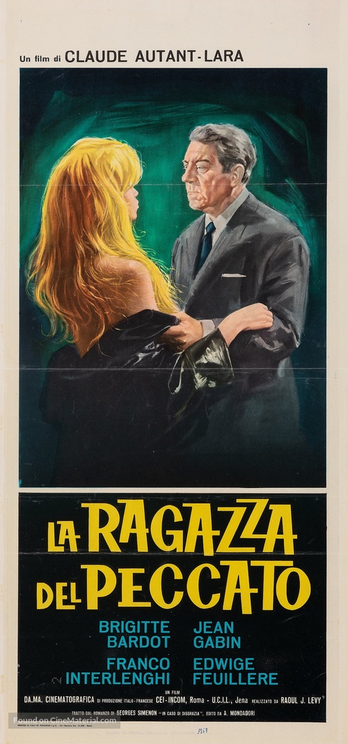 En cas de malheur - Italian Movie Poster