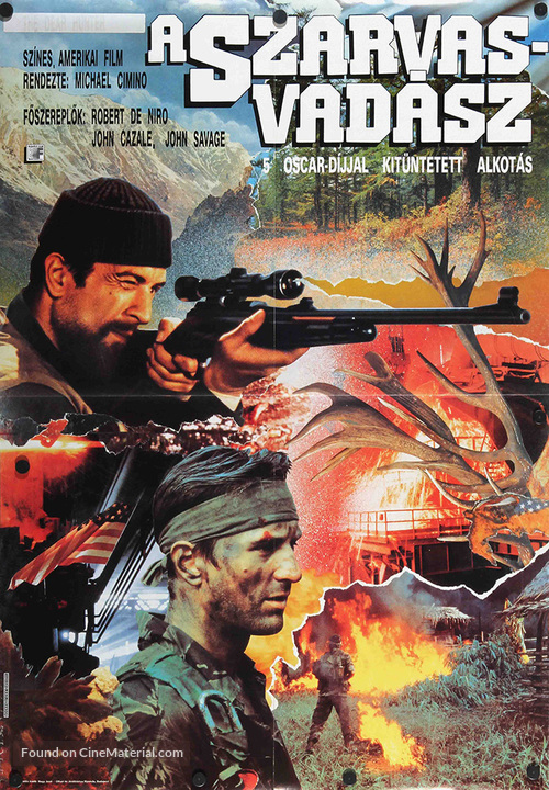 The Deer Hunter - Hungarian Movie Cover