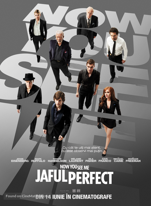 Now You See Me - Romanian Movie Poster