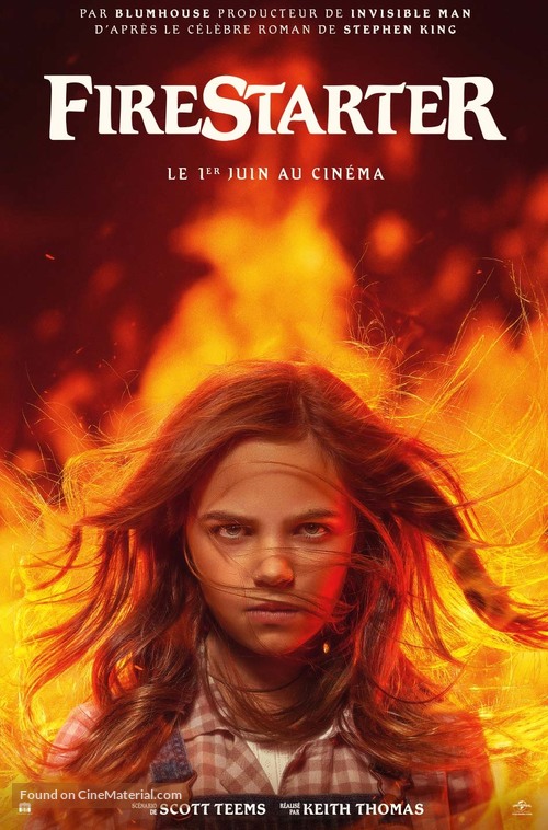 Firestarter - French Movie Poster