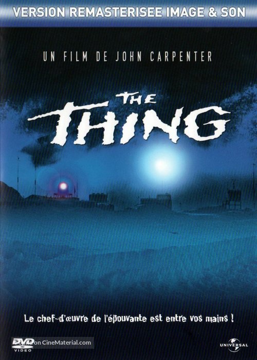 The Thing - French DVD movie cover