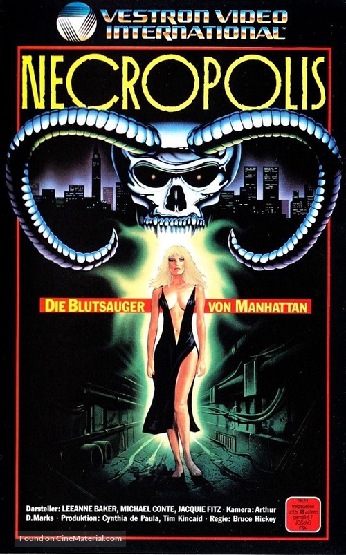 Necropolis - German VHS movie cover