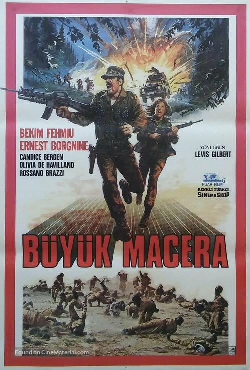 The Adventurers - Turkish Movie Poster