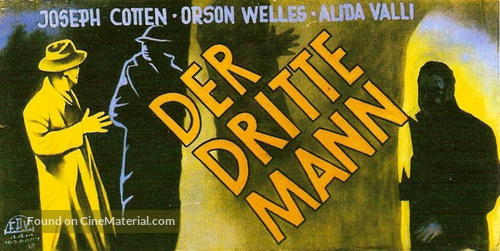 The Third Man - German Movie Poster