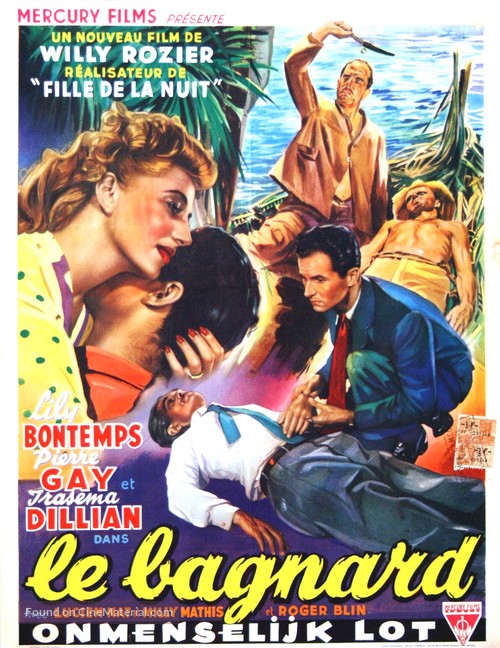 Le bagnard - Belgian Movie Poster