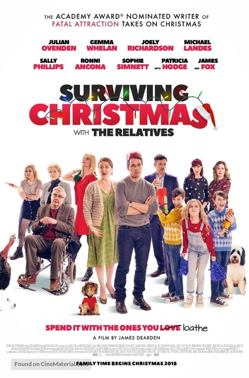 Surviving Christmas with the Relatives - British Movie Poster