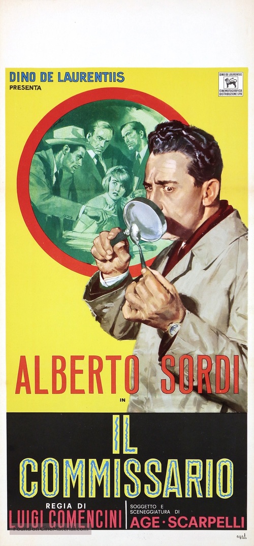 Il commissario - Italian Movie Poster