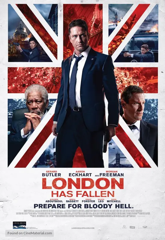 London Has Fallen - South African Movie Poster