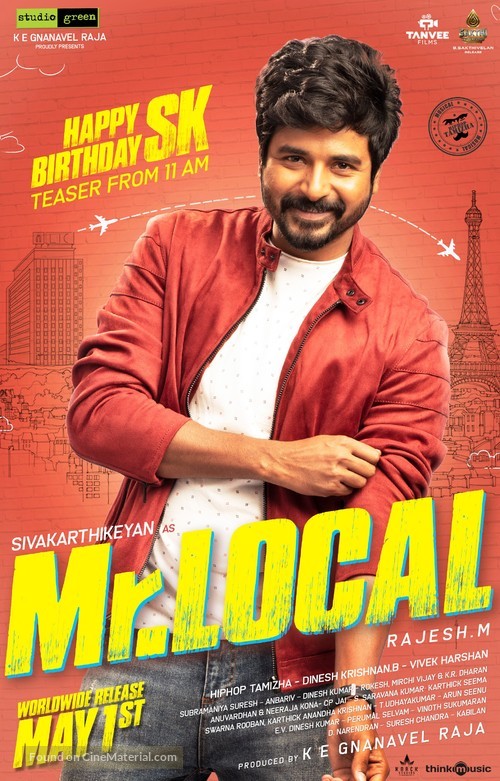 Mr.Local - Indian Movie Poster