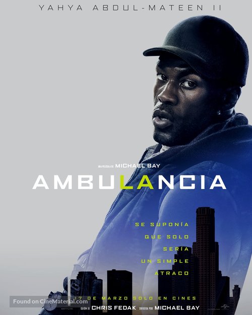 Ambulance - Mexican Movie Poster