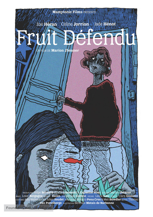 Fruit d&eacute;fendu - French Movie Poster