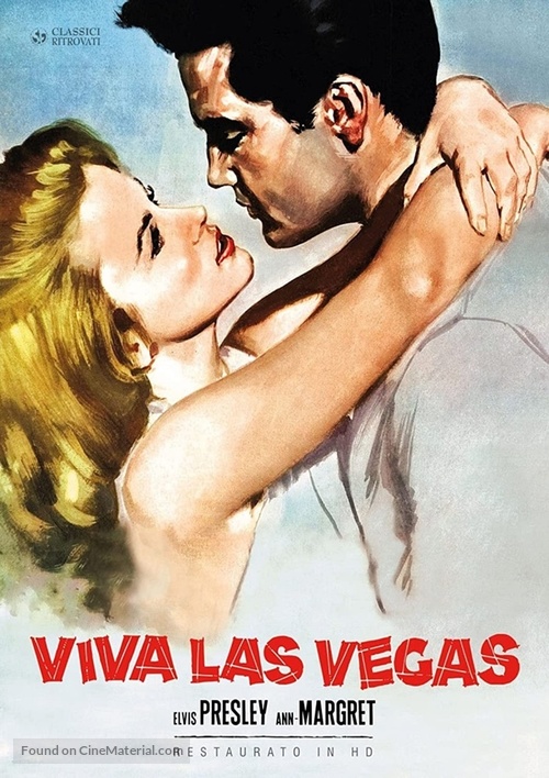 Viva Las Vegas - Italian DVD movie cover