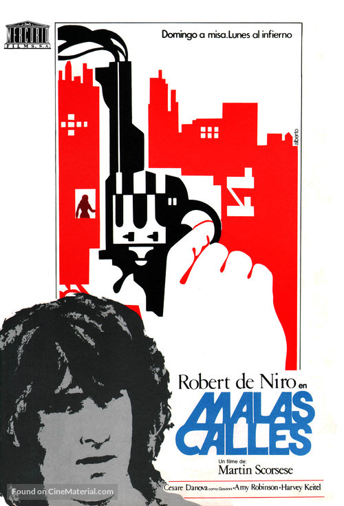 Mean Streets - Spanish Movie Poster