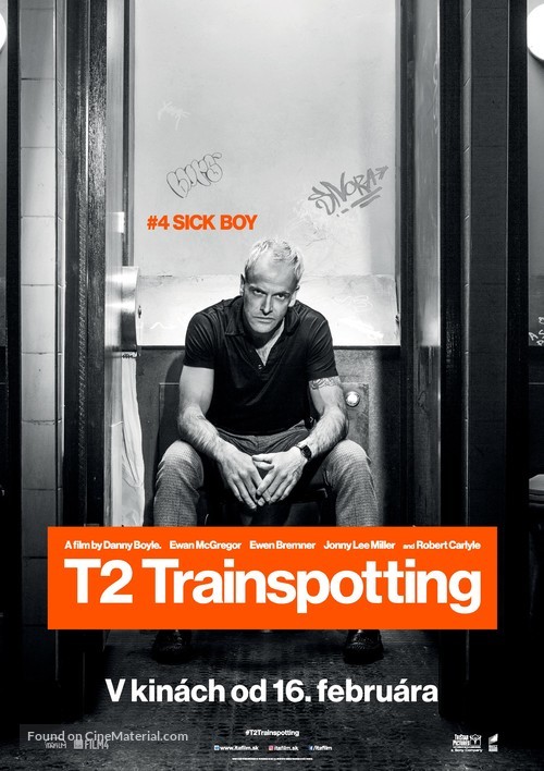 T2: Trainspotting - Slovak Movie Poster