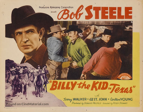 Billy the Kid in Texas - Movie Poster