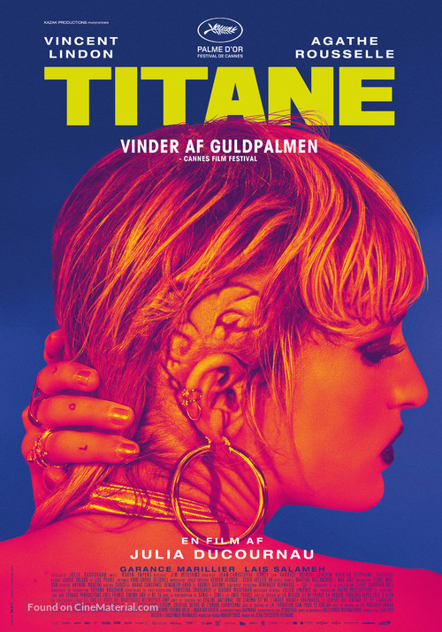 Titane - Danish Movie Poster