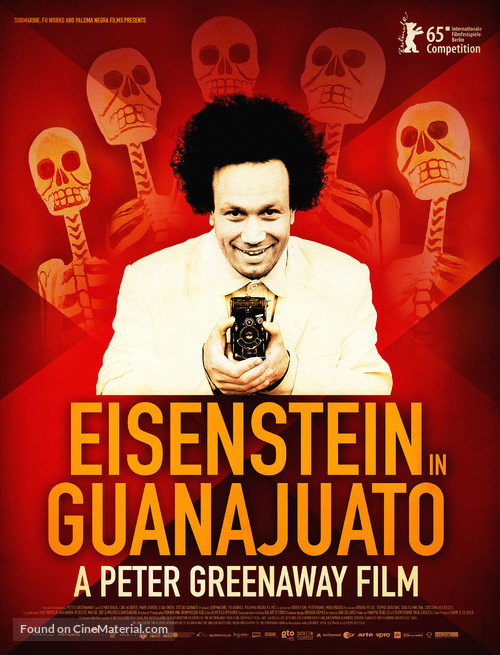 Eisenstein in Guanajuato - Dutch Movie Poster