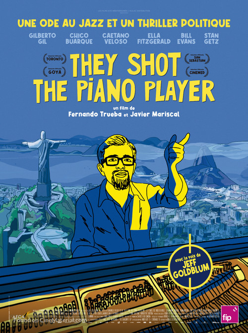 They Shot the Piano Player - French Movie Poster