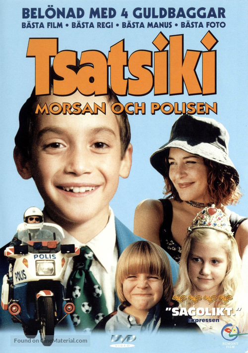Tsatsiki, morsan och polisen - Swedish DVD movie cover
