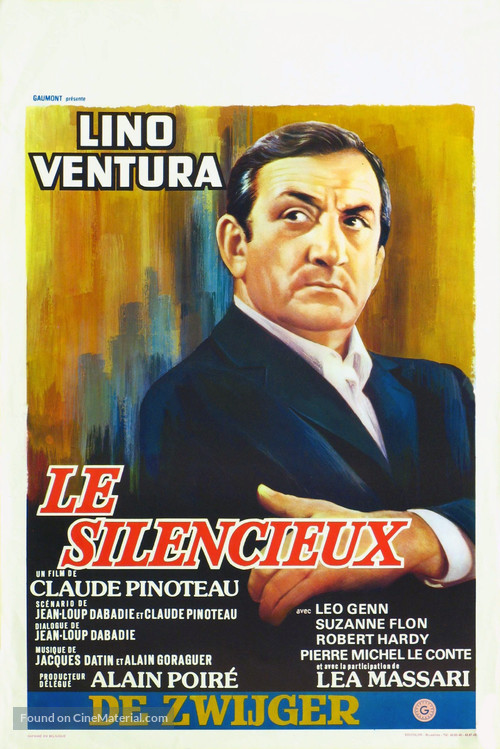 Le silencieux - Belgian Movie Poster