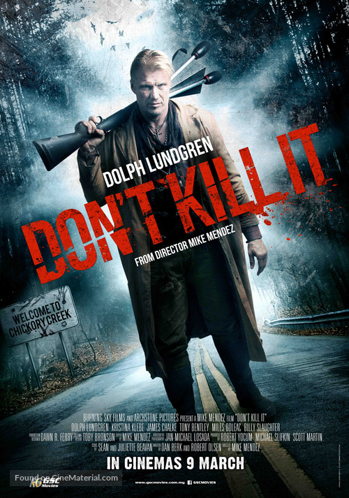 Don&#039;t Kill It - Malaysian Movie Poster