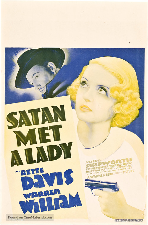 Satan Met a Lady - Movie Poster