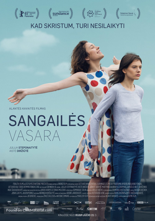 Sangailes vasara - Lithuanian Movie Poster